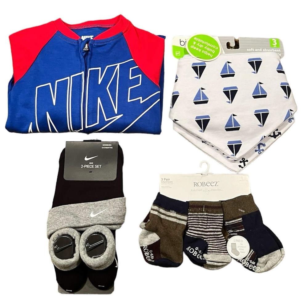 NWT Nike Baby Boy 0/6mos 4PC Bundle